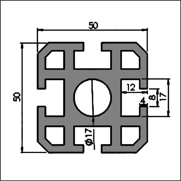 Aluminum-t-slot-8-5050D-CAD