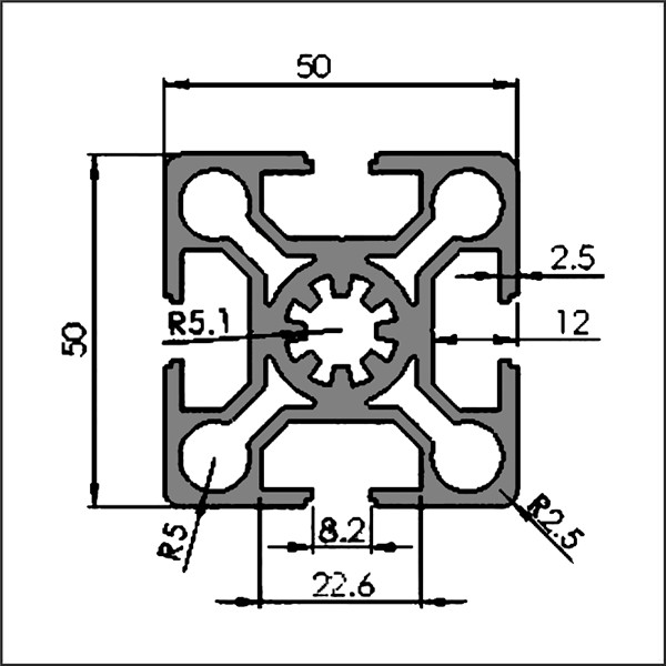 Aluminum-t-slot-8-5050V-CAD